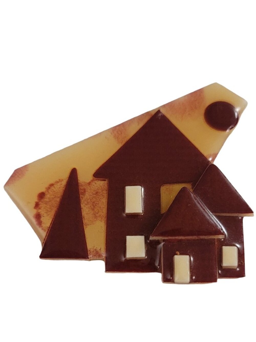 Lucinda Red Cast House Pin K946